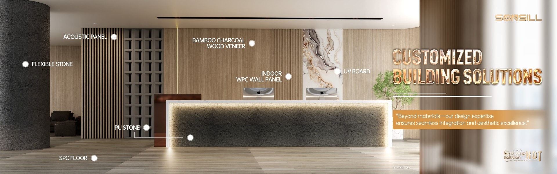 jakość wewnętrzny panel ścienny wpc fabryka
