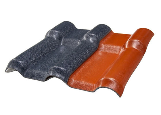 Plastikowa żywica syntetyczna ASA PVC falista dachówka ognioodporna