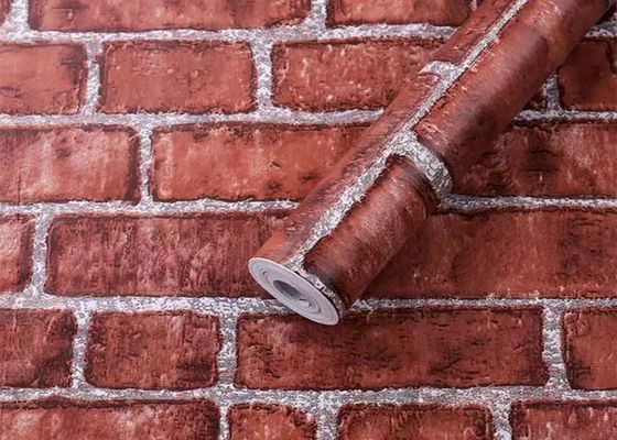 Wodoodporna, trwała, samoprzylepna tapeta z PVC w rolkach Home Decoration