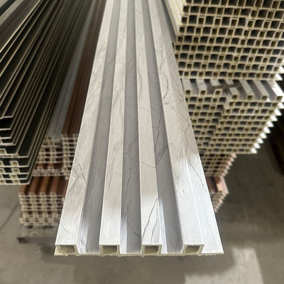 Wzornictwo drewnianego ziarna Wpc Panel ścienny Dekoracja wnętrz 160*24