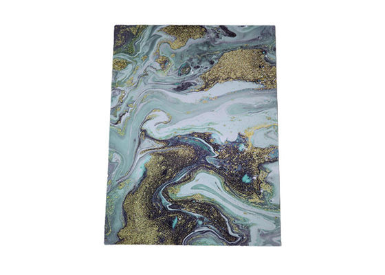 Wysoki połysk 1220x2440mm PVC marmurowy arkusz 3mm panel ścienny z PCV