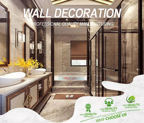 Arkusz marmuru PCV o wysokim połysku do dekoracji ścian