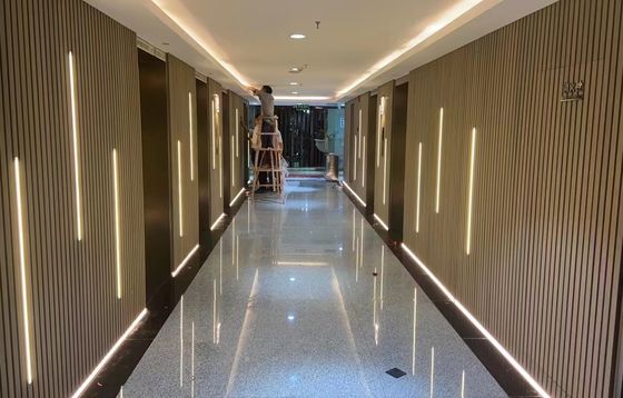 Co Extrusion Zewnętrzny panel ścienny WPC 219x26mm Zewnętrzny panel ścienny