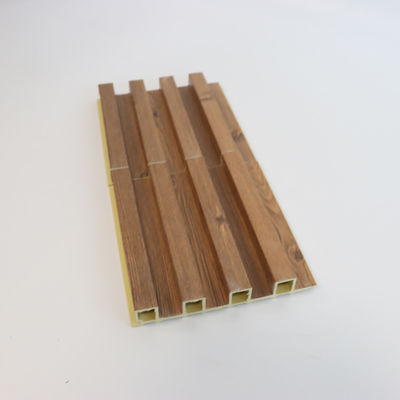 Karbowany panel ścienny WPC Wystrój wnętrz Drewno Plastik Kompozytowa powłoka PCV