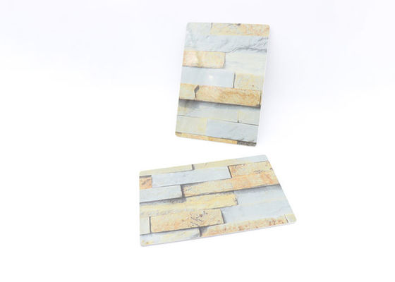 1220x2440x3mm Arkusz marmuru PVC UV Marmur Alternatywne wnętrze Dekoracyjne
