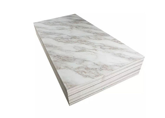 Luksusowy wysoki połysk 1220x2440mm 3mm PVC Marble Sheet Dekoracja wnętrz wnętrz
