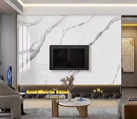 Luksusowy wysoki połysk 1220x2440mm 3mm PVC Marble Sheet Dekoracja wnętrz wnętrz