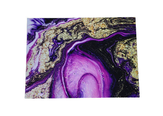 Luksusowy wysoki połysk 1220x2440mm 3mm PVC Marble Sheet Dekoracja wnętrz wnętrz