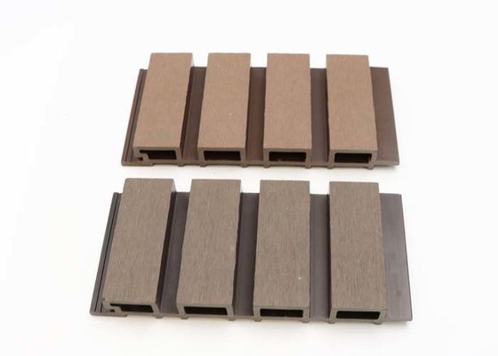 Wiele kolorów HDPE 219x26mm WPC Okładzina ścienna Zewnętrzny materiał dekoracyjny