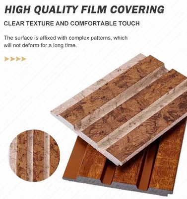 Wewnętrzny panel ścienny z polistyrenu 2,9 m Dekoracyjna płyta ścienna Alternatywne drewno