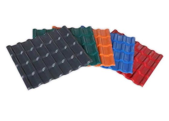 Lekka dachówka PCV 0,8 mm - 3,2 mm Plastikowy materiał dachowy Asa Pvc Dachówka