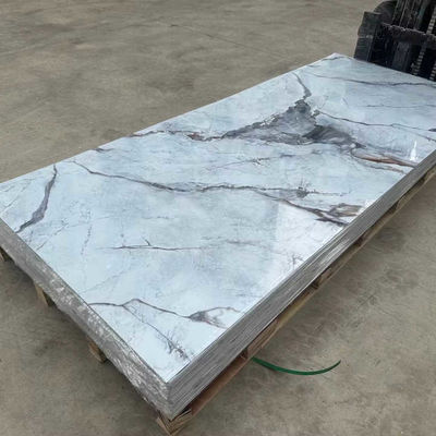 1220x2800mm Dekoracja wnętrz PVC Marmurowy arkusz