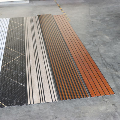 Nowoczesne dekoracje domowe PVC Panel sufitowy jako tabliczka ścienna 3D tekstura PVC Panel ścienny do salonu