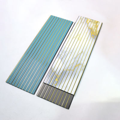 Nowoczesne dekoracje domowe PVC Panel sufitowy jako tabliczka ścienna 3D tekstura PVC Panel ścienny do salonu