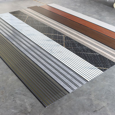 Płyty ścienne drewno ziarna PVC Dekoracyjny tabliczka ścienna Ekologiczny materiał do sypialni Salon TV Twarz ściana