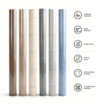 Wyjmowalny 0,7 mm PVC Winylowy naklejka podłogowa z silnym klejem