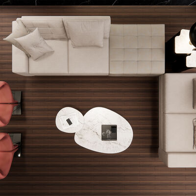 Naklejka podłogowa do biura, winylowa, samoprzylepna, bez użycia narzędzi i kleju, łatwa aktualizacja podłogi DIY