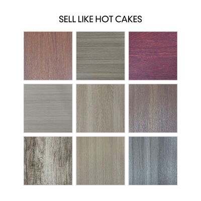 Naklejka podłogowa do biura, winylowa, samoprzylepna, bez użycia narzędzi i kleju, łatwa aktualizacja podłogi DIY