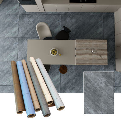 0,5 mm Eko-przyjazne naklejki podłogowe PVC, materiał dekoracyjny