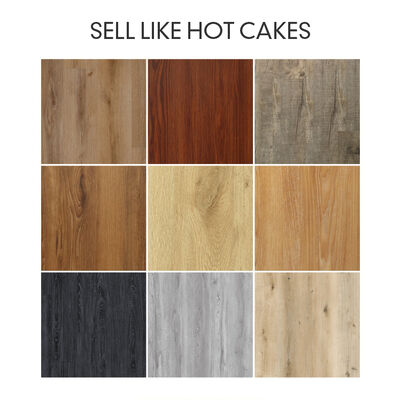 Podłogi SPC E0 z formaldehydem, surowiec wapienny, trwałe rozwiązanie podłogowe do zastosowań komercyjnych i mieszkalnych