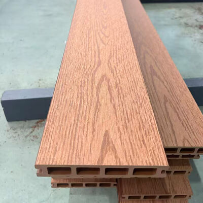 System panelów ściennych zewnętrznych WPC wodoodporny kompozyt z drewna i tworzyw sztucznych do ścian zewnętrznych