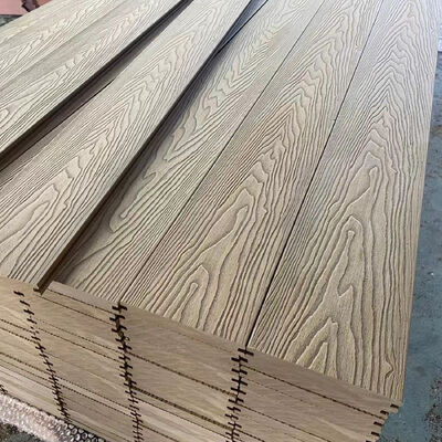 Wytrzymałe podłogi zewnętrzne z WPC Wodaodporne podłogi kompozytowe do basenu i zewnętrznych chodników