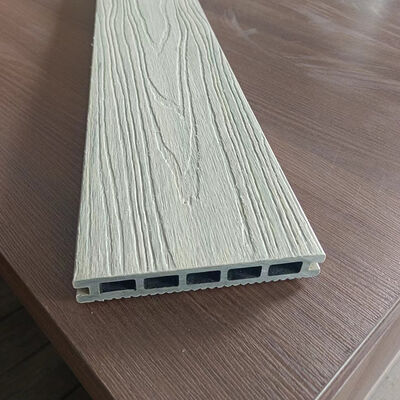 Panel ściany zewnętrznej WPC zewnętrzny kompozyt z drewna z tworzyw sztucznych z odpornością na warunki pogodowe i łatwą instalacją