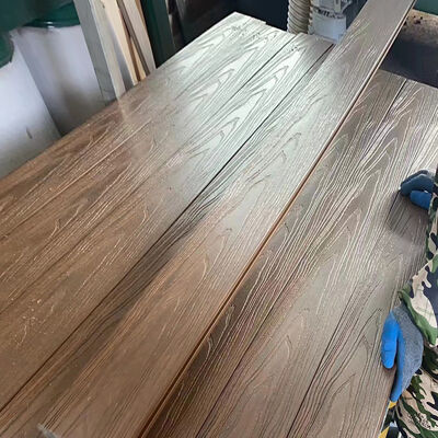 Panel ściany zewnętrznej WPC zewnętrzny kompozyt z drewna z tworzyw sztucznych z odpornością na warunki pogodowe i łatwą instalacją