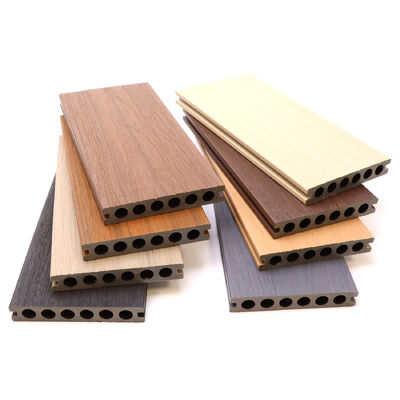 Odporny na działanie pogody zewnętrzny panel ścienny WPC wodoodporne drewno kompozytowe do zastosowań ściennych zewnętrznych