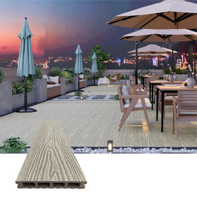 Panel ścienny zewnętrzny WPC Panele ścienne z drewna kompozytowego wodoodpornego do dekoracji budynków