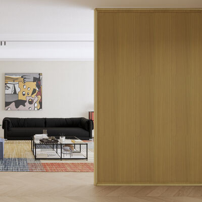 Wodoodporny ognioodporny panel działowy z PVC odporny na wilgoć do dekoracji wnętrz biurowych