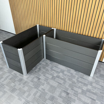 Puszka z podniesionym ogrodowym łóżkiem ogrodowym z wodoodpornym materiałem odpornym na ogień, przyjaznym dla środowiska, do sadzenia w ogrodzie