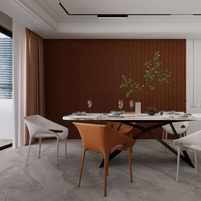 Sprzedaż hurtowa WPC Fluted Wall Panel Drzewo Plastic Composite Dekoracyjna płyta ścienna