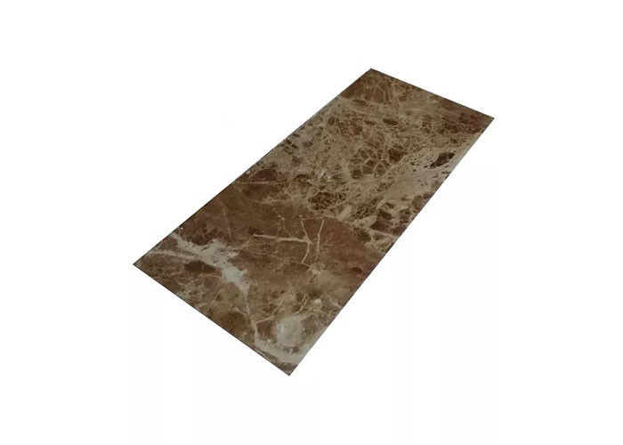 1220x2800mm Arkusz marmuru z PVC Dekoracyjny wysoki połysk do łazienki