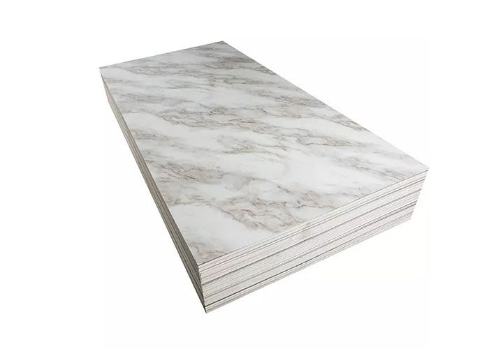 Luksusowy wysoki połysk 1220x2440mm 3mm PVC Marble Sheet Dekoracja wnętrz wnętrz