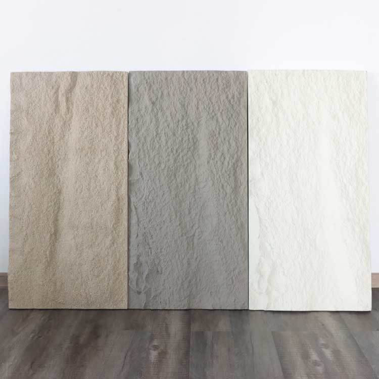 Luksusowy PU Faux Stone Panel Jedna ściana Dekoracyjna 1200 * 600 mm 100 mm