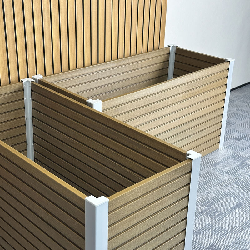 Wytrzymałe podniesione łóżko ogrodowe W ogródku, na zewnątrz, do sadzenia, ogrodowe