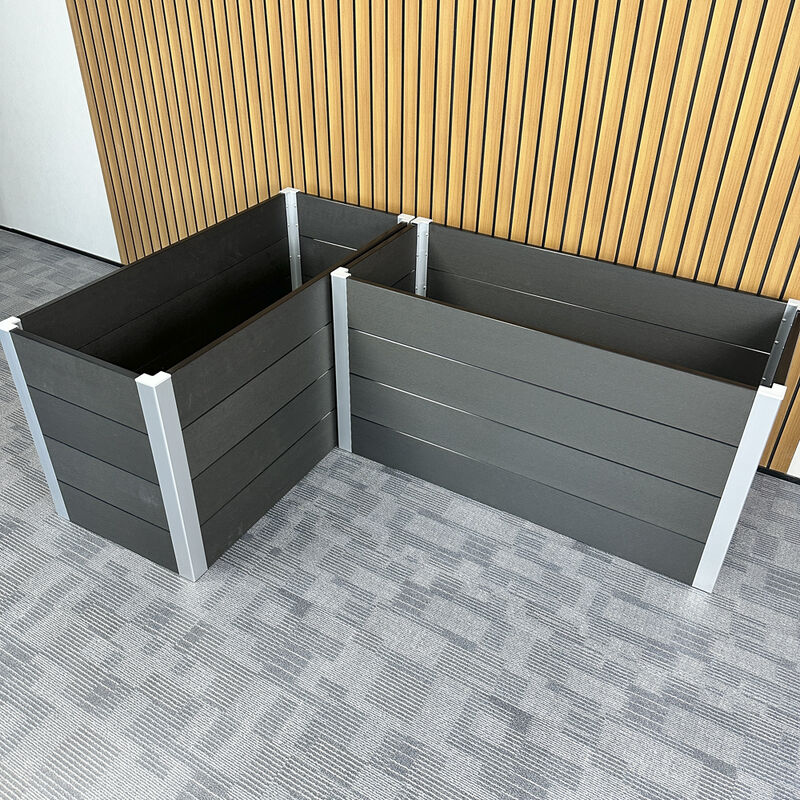 Puszka z podniesionym ogrodowym łóżkiem ogrodowym z wodoodpornym materiałem odpornym na ogień, przyjaznym dla środowiska, do sadzenia w ogrodzie