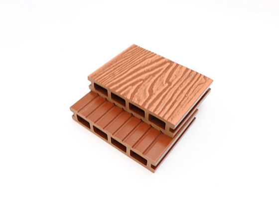 Drewniana podłoga 3D wytłaczana tekstura WPC Decking Composite Deck Floor Waterproof