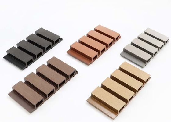Zewnętrzny panel ścienny 3D 140 mm - 160 mm Siding ścienny WPC z drewnianym słojem