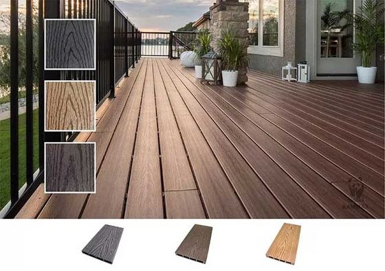Panel ścienny z drewna kompozytowego z drewna kompozytowego Zewnętrzny panel ścienny WPC Okładzina ścienna PE Co Extrusion