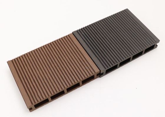 Outdoor Wood Grain WPC Decking 3D Tłoczone drewniane plastikowe podłogi kompozytowe