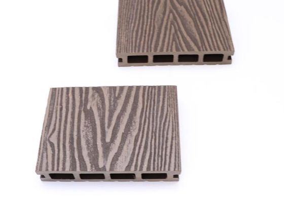 140x25mm Co Extrusion WPC Decking Podłogi kompozytowe z drewna z recyklingu z tworzywa sztucznego