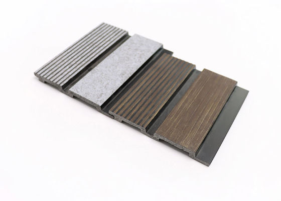Panel ścienny z polistyrenu o grubości 12 mm Laminowane drewno w kolorze Garin