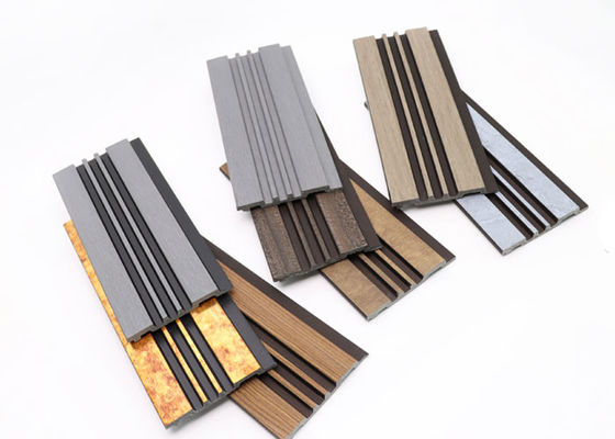 Panel ścienny z polistyrenu o grubości 12 mm Laminowane drewno w kolorze Garin
