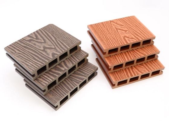 Współwytłaczana zewnętrzna deska tarasowa WPC Hollow Composite Decking Board