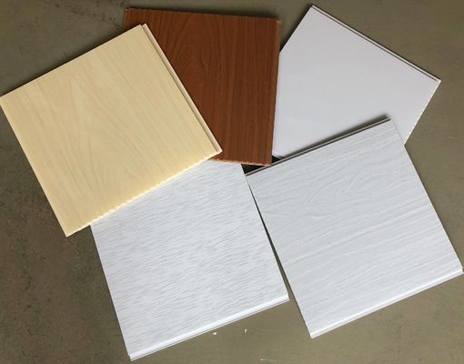 Płyta sufitowa z laminatu PCV Czysty biały panel PCV Matowy biały sufitowy panel ścienny z PCV