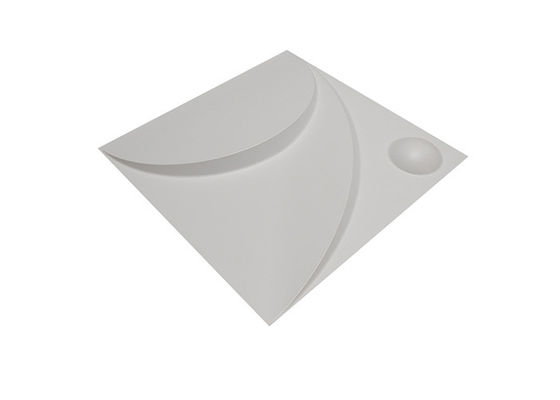 Wodoodporne wewnętrzne panele ścienne 3D z PVC Dekoracyjne panele ścienne 1 mm Błyszczący złoty diament