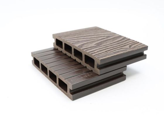 Wood Plastic Composite WPC Decking PE Co Extrusion Zewnętrzny panel ścienny Okładzina ścienna WPC