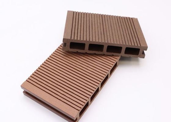 Wood Plastic Composite WPC Decking PE Co Extrusion Zewnętrzny panel ścienny Okładzina ścienna WPC